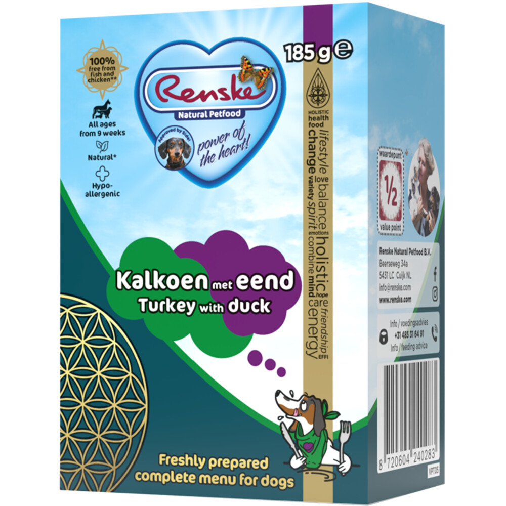 24x Renske Vers Kalkoen met Eend185 gr