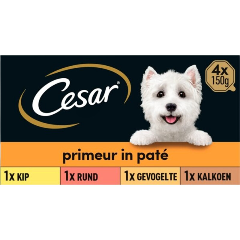 Cesar Hondenvoer nat primeur