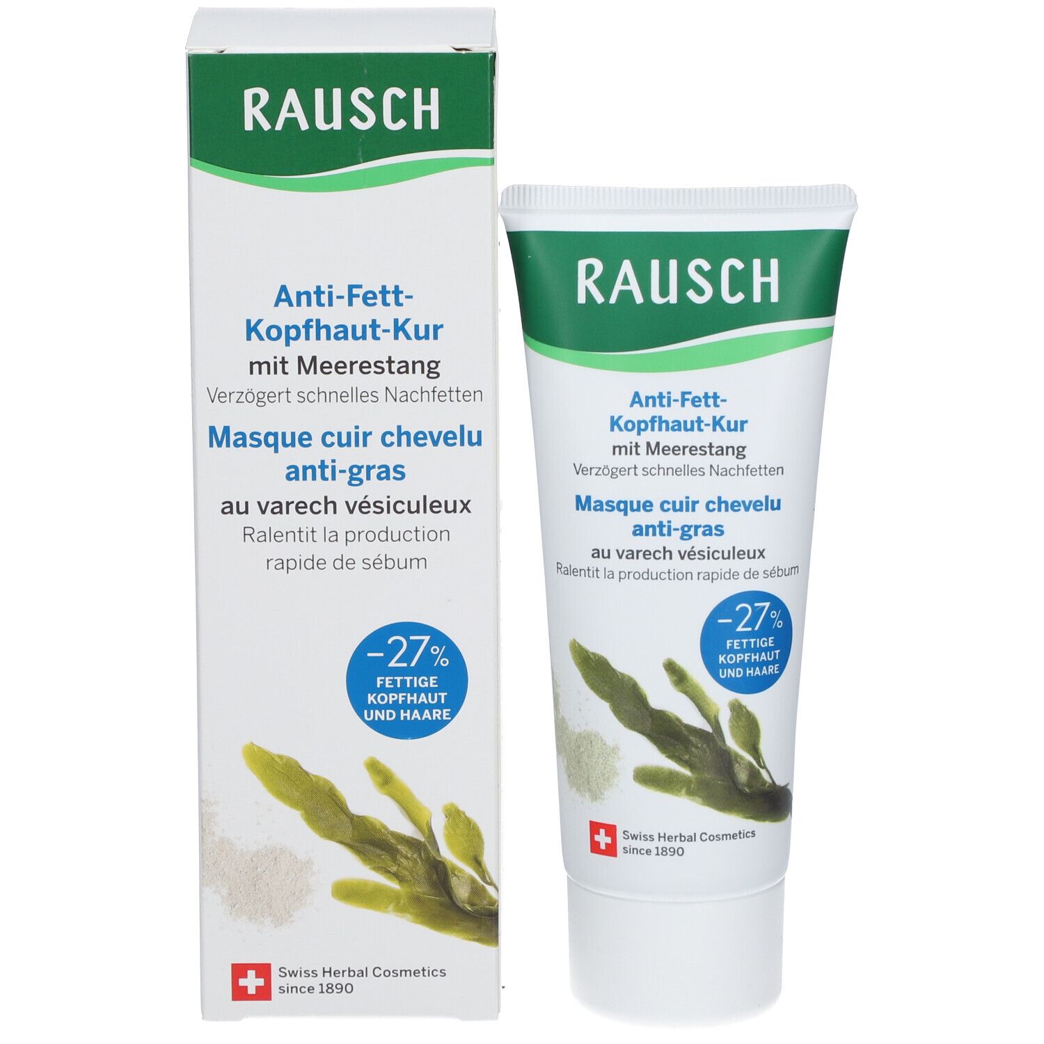 RAUSCH Anti-Fett-Kopfhaut-Kur mit Meerestang