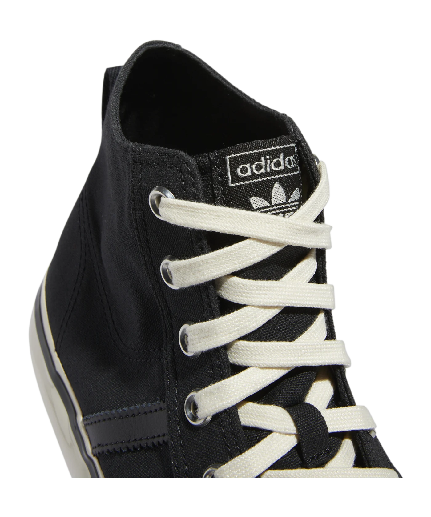 adidas Originals Nizza RF 74 Hi Schwarz Weiss