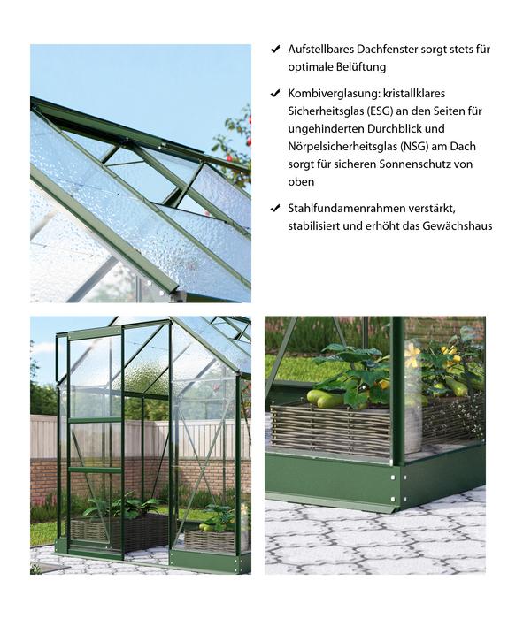 Vitavia Gewächshaus Pontos 6200, ESG/NSG,