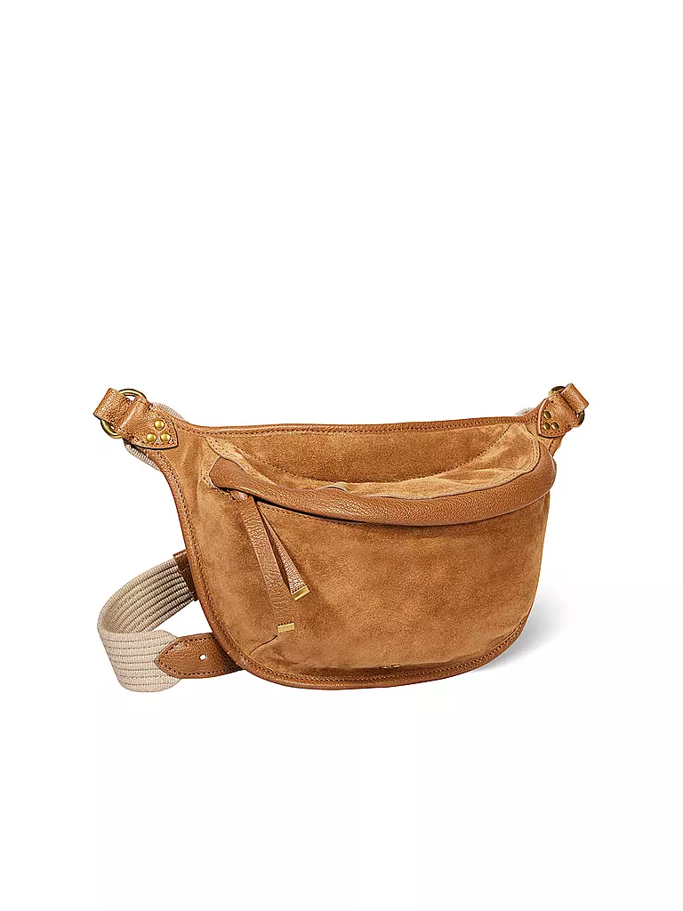 JEROME DREYFUSS Ledertasche - Gürteltasche STAN BANANE braun