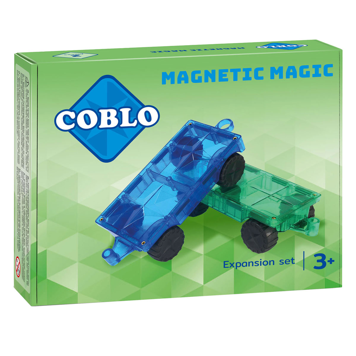Coblo ClassicAuto Onderstellen Magnetisch Bouwspeelgoed, 2dlg.