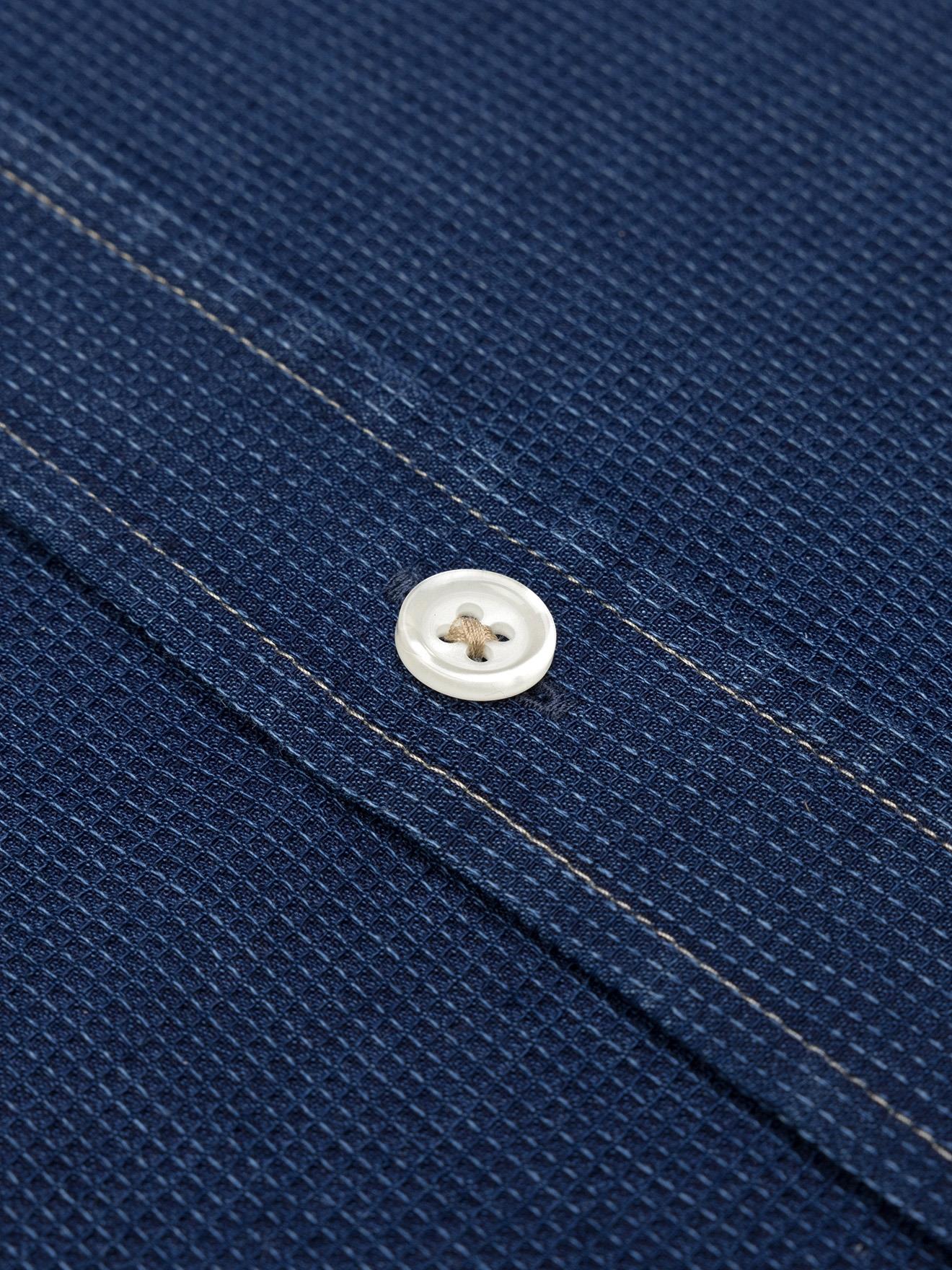 Chemise Fulton indigo