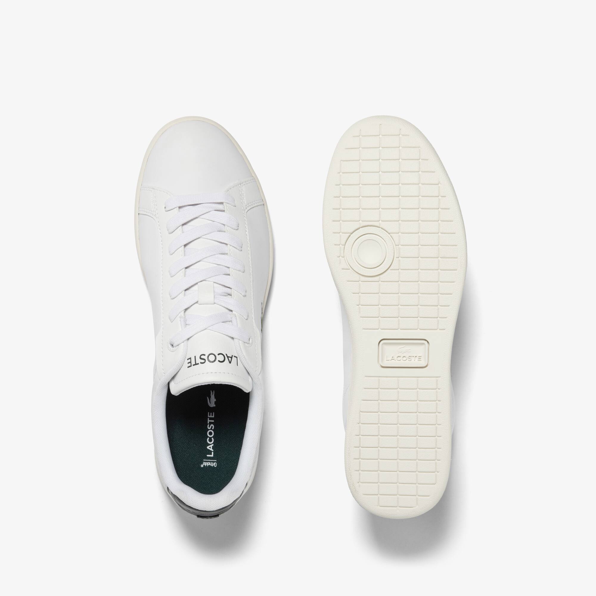 Herren LACOSTE Premium-Sneakers Carnaby Pro aus Leder Sneakers - Weiss - Lacoste - Herren