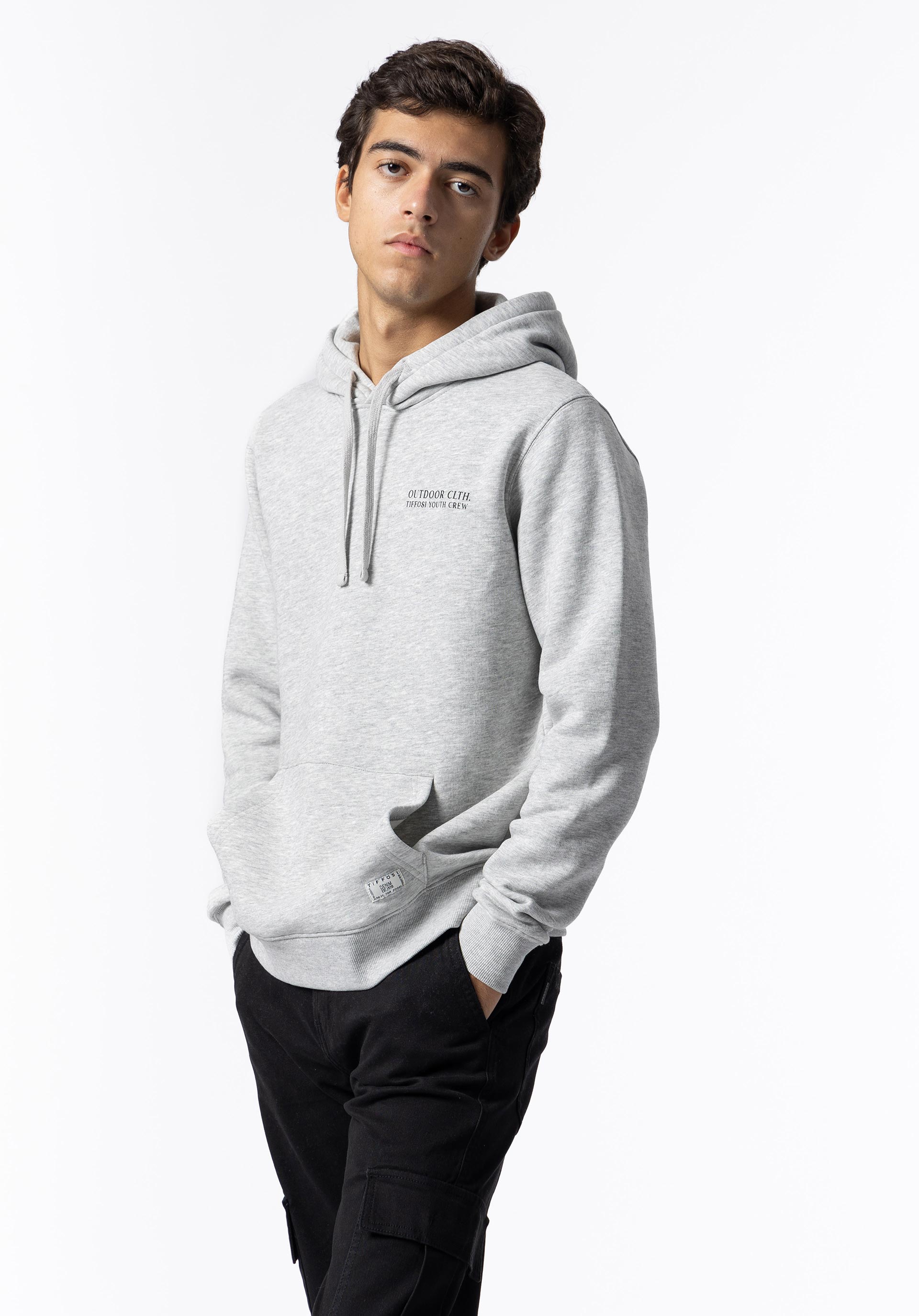Hoodie com Estampado nas Costas