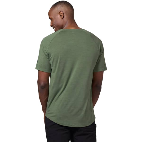 T-shirt randonnée ODLO MC ASCENT PW 130 LAND LODEN FROST MELANGE