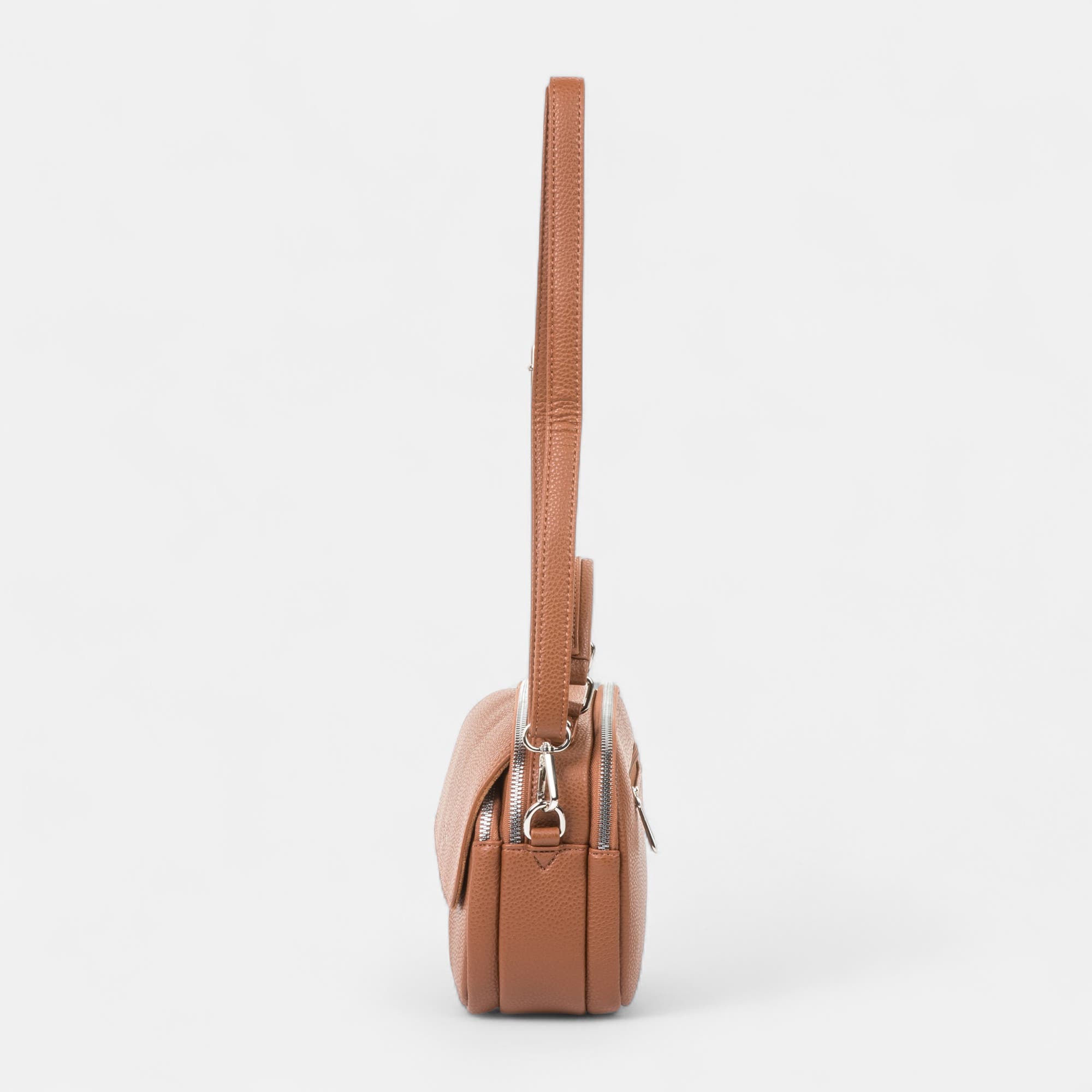 Sac bandoulière cognac