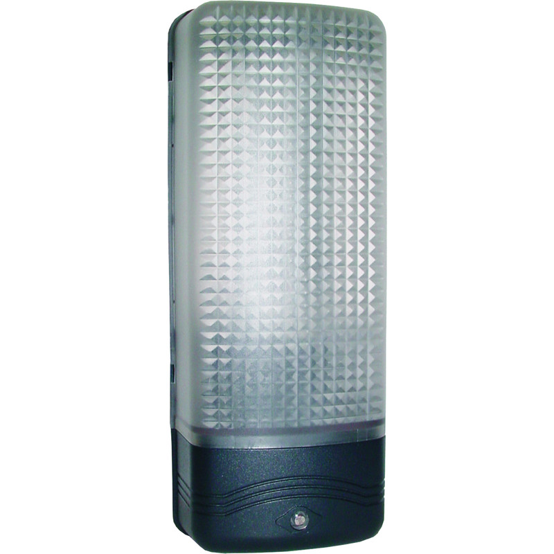 Wandlamp schemersensor Zwart IP44