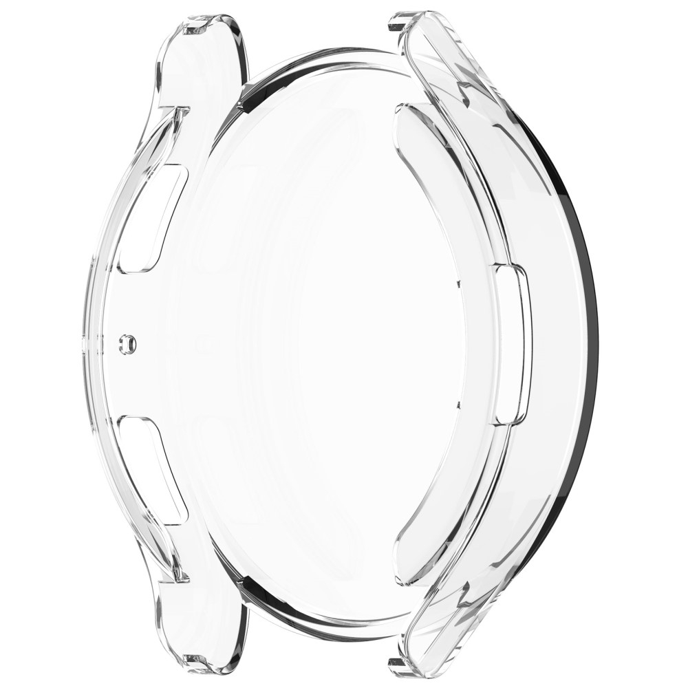 Samsung Galaxy Watch 6 (44mm) Galvanisierte Gummi Bumper Hülle - Transparent
