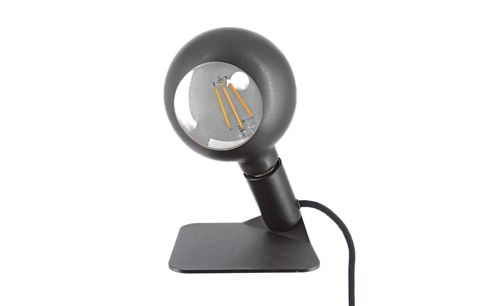 Tischleuchte Iride Camo, 2700 K, 7 W, Schwarz<br>Schreibtischleuchte