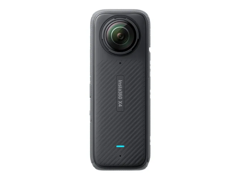 Insta360 X4 - 360° action-kamera - 8K / 30 fps - 72 MP - Wi-Fi, Bluetooth op til 10 m - sort