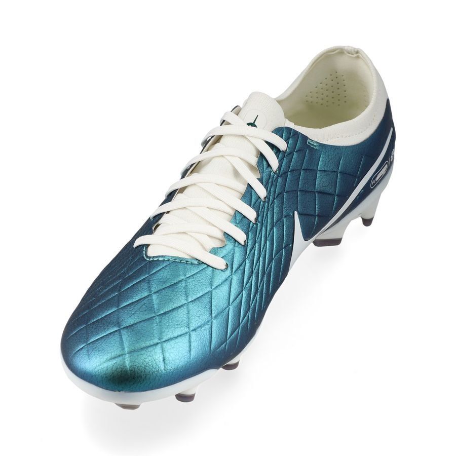 Nike Tiempo Legend 10 Pro FG Emerald - Turquoise/Blanc Cassé ÉDITION LIMITÉE
