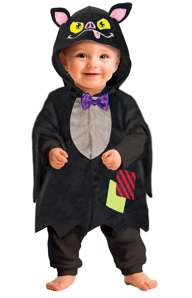 Halloween Poncho Baby Vleermuis