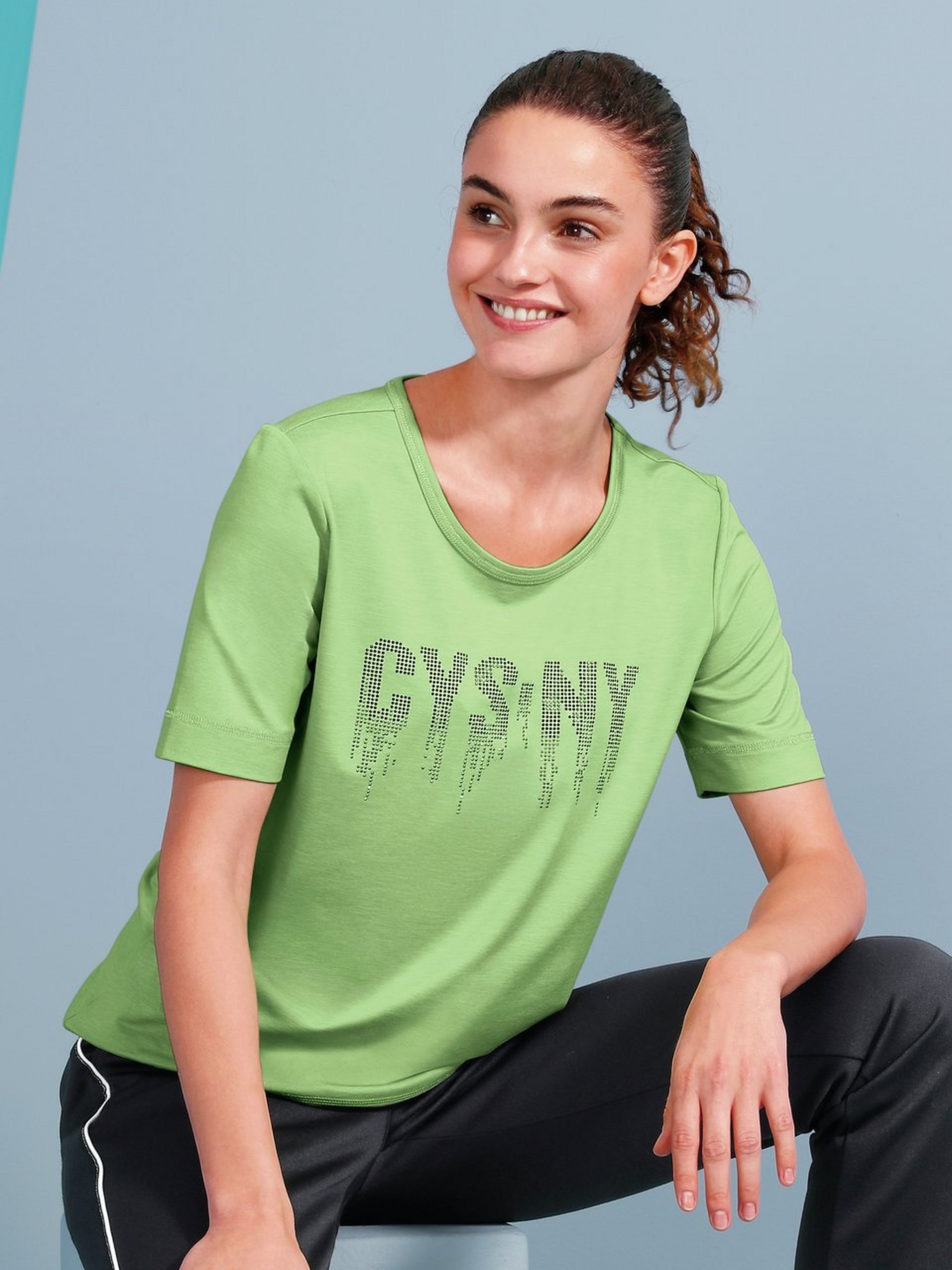 Rundhals-Shirt