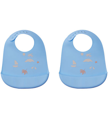 Liewood Hagesm?kke - Silikone - 2-pak - Tilda - Seaside Sky Blue