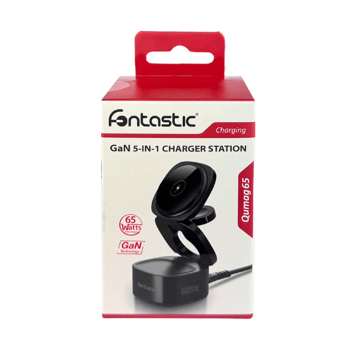 Fontastic 5 in 1 Induktive Ladestation „Qumag“ schwarz