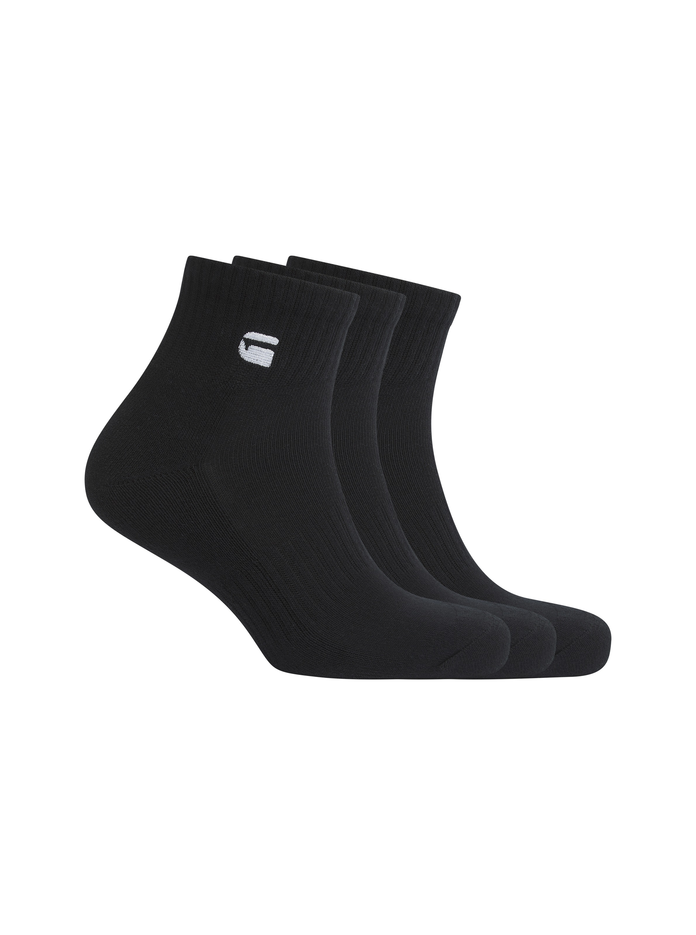 G-STAR Kurzsocken »WICK, 3 PACK ANKLE SPORTS SOCKS« Packung, 3 Paar tlg. mit Logostickerei