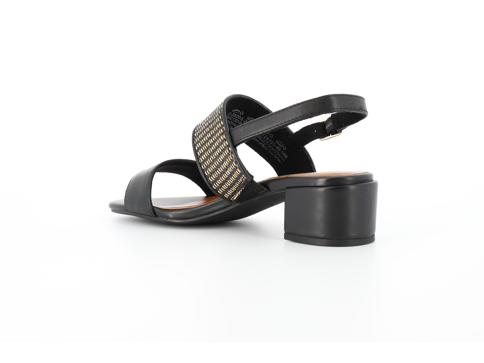 Marco tozzi-28203 Synthétique Noir Beige