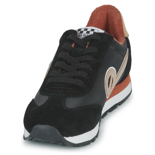 No Name - CITY RUN JOGGER - Noir / Orange