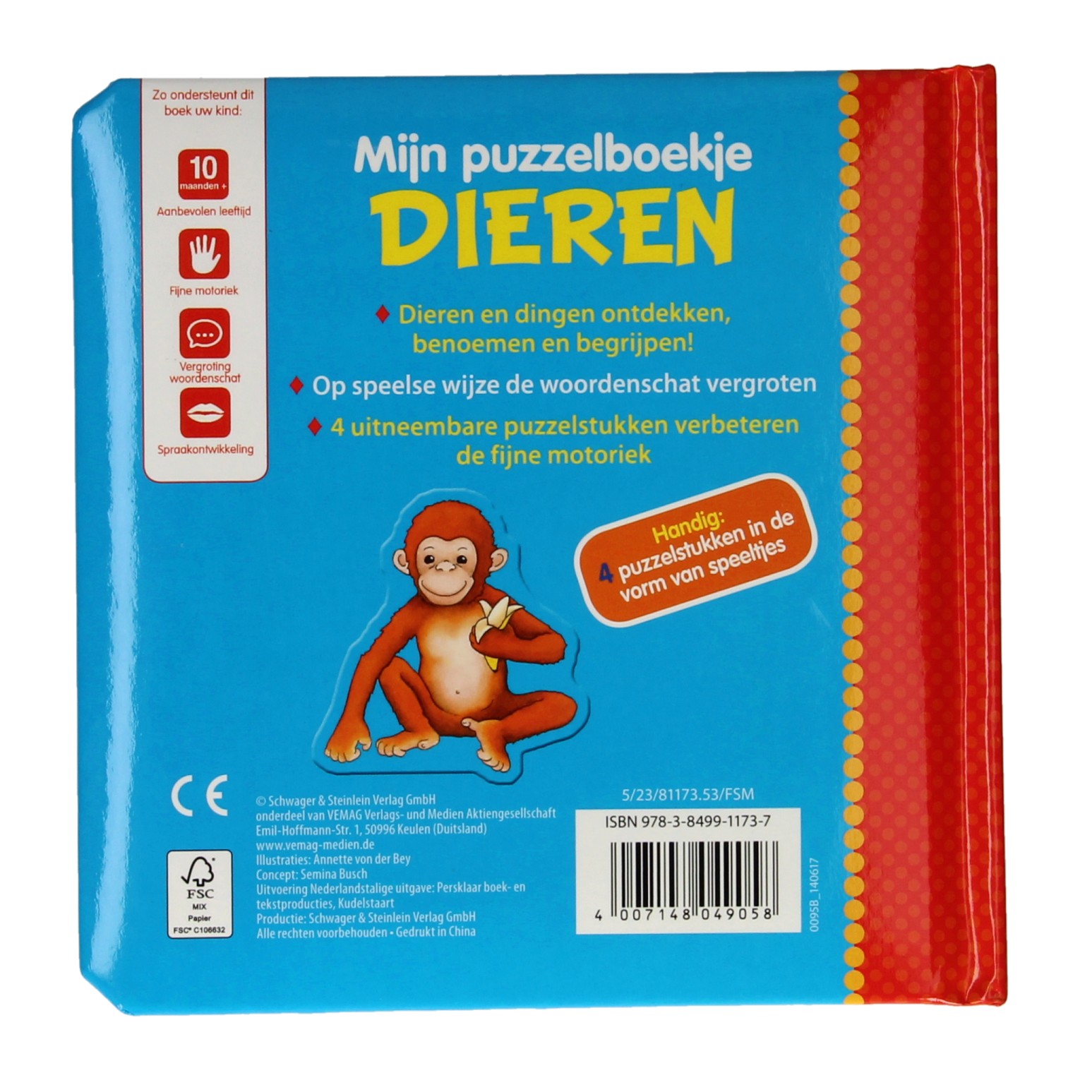 Mijn Puzzelboekje Dieren