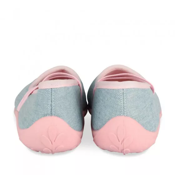 Chaussons BLEU BARBIE