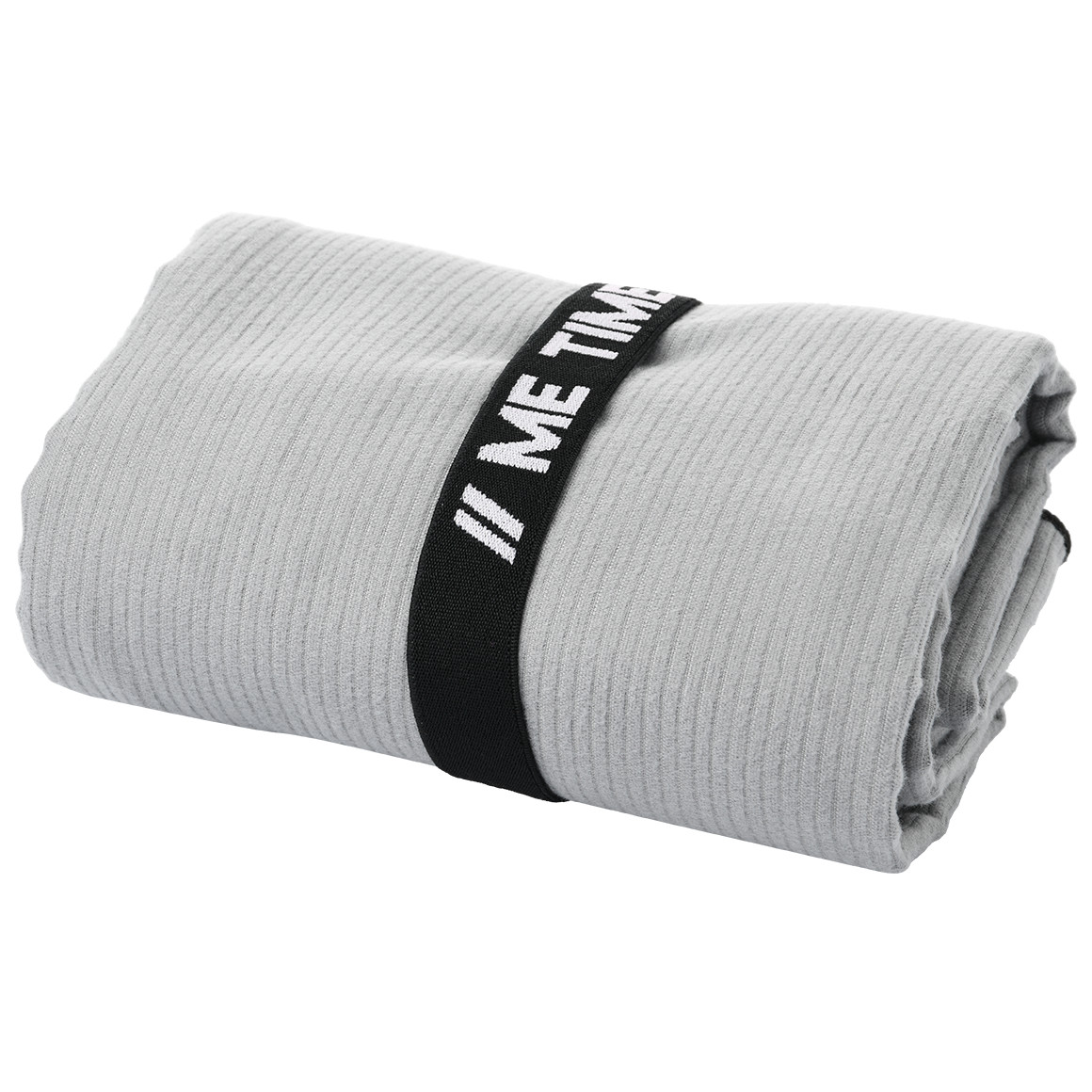 My Home Kleines Sport-Handtuch aus Mikrofaser grau