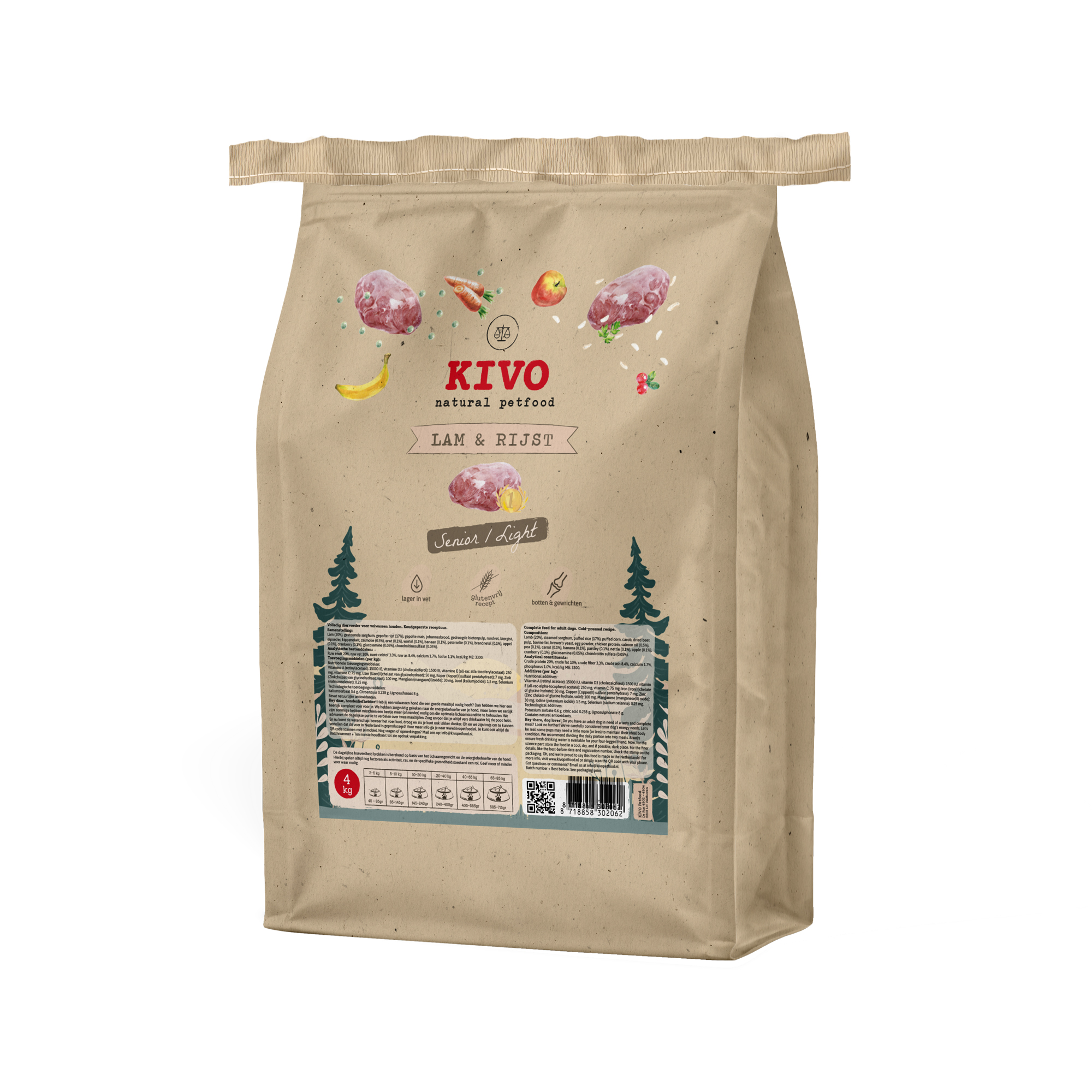 Kivo Lam en Rijst Glutenvrij