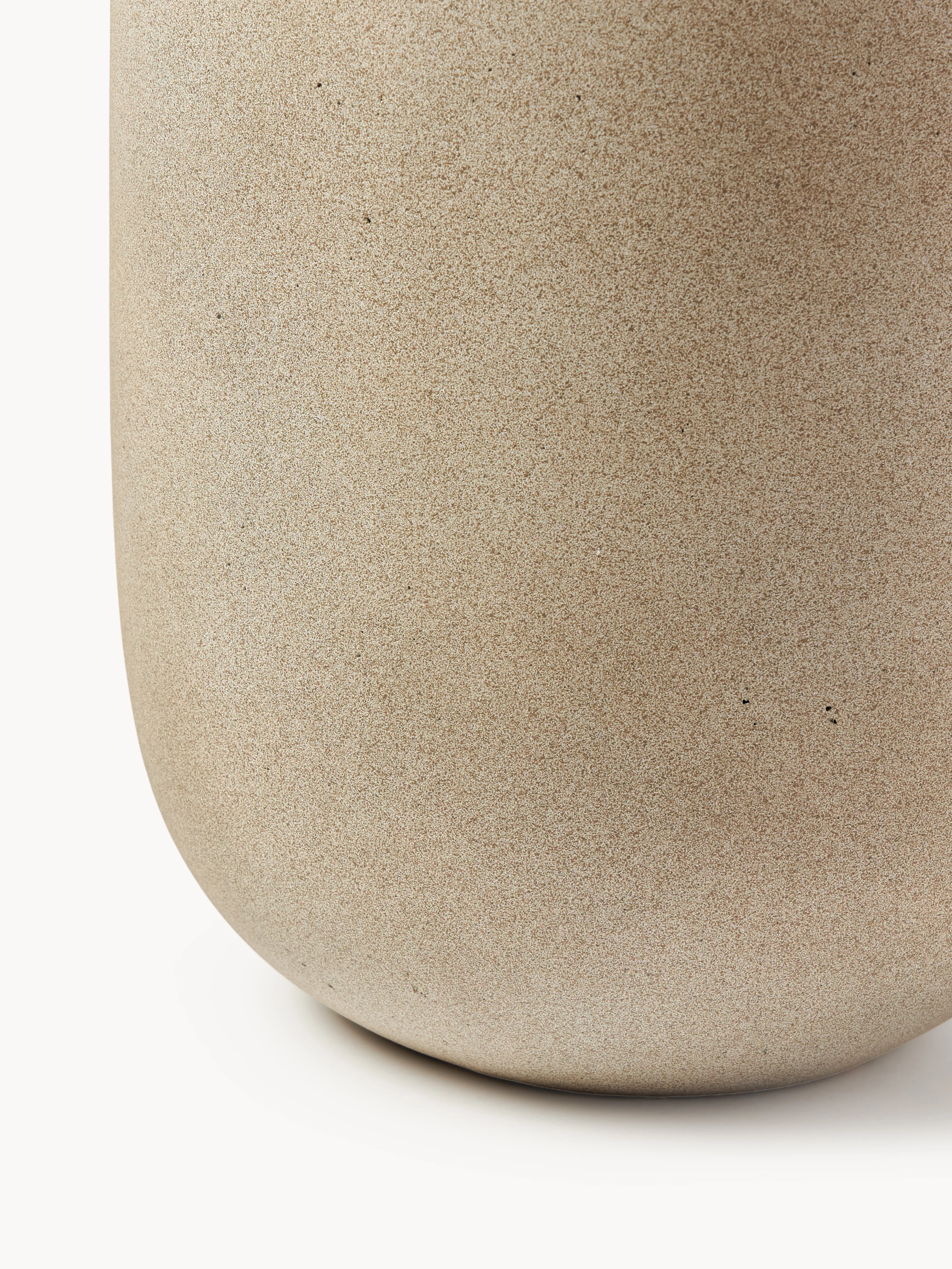 Outdoor plantenpot Tuscany van beton, H 40 cm