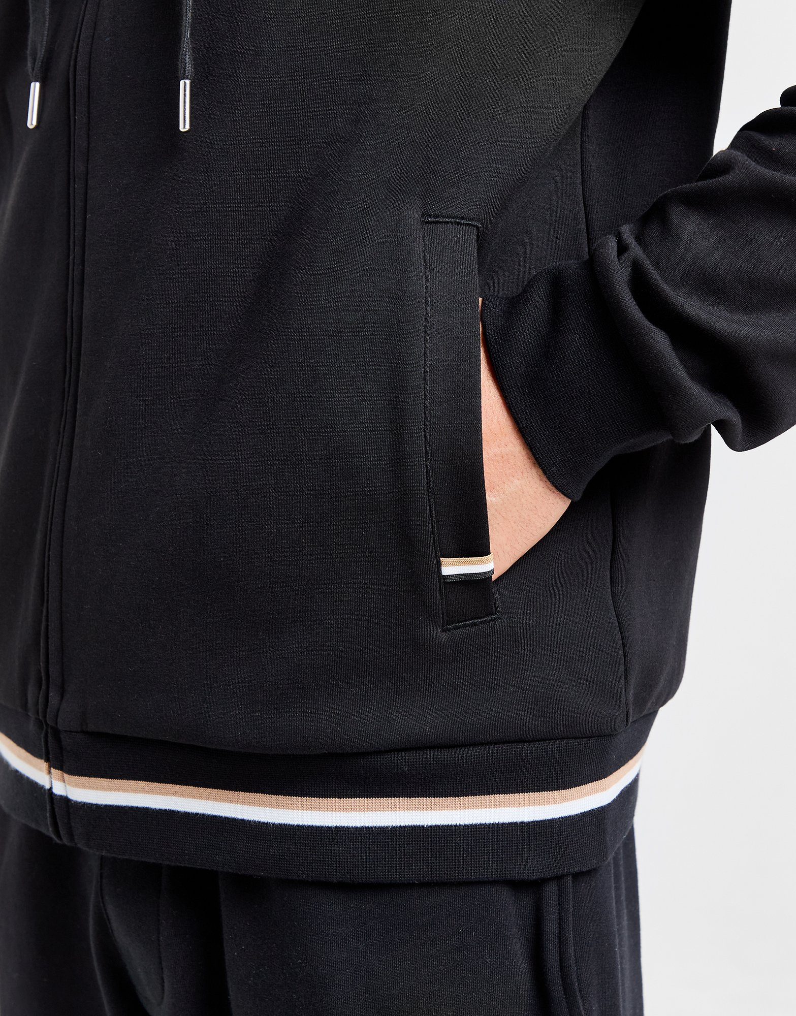 BOSS Sweat à Capuche Zippé Heritage Homme