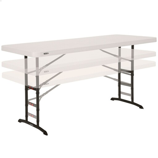 Mesa Plegável Ajustable En Altura Lifetime 183x76x61-91 Cm