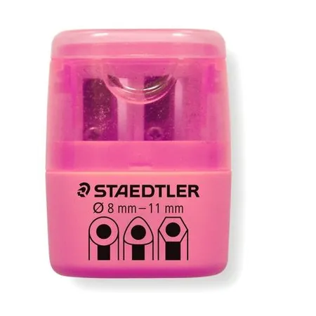 STAEDTLER® Doppelspitzdose Neon, 1 Stück, 3-fach sortiert