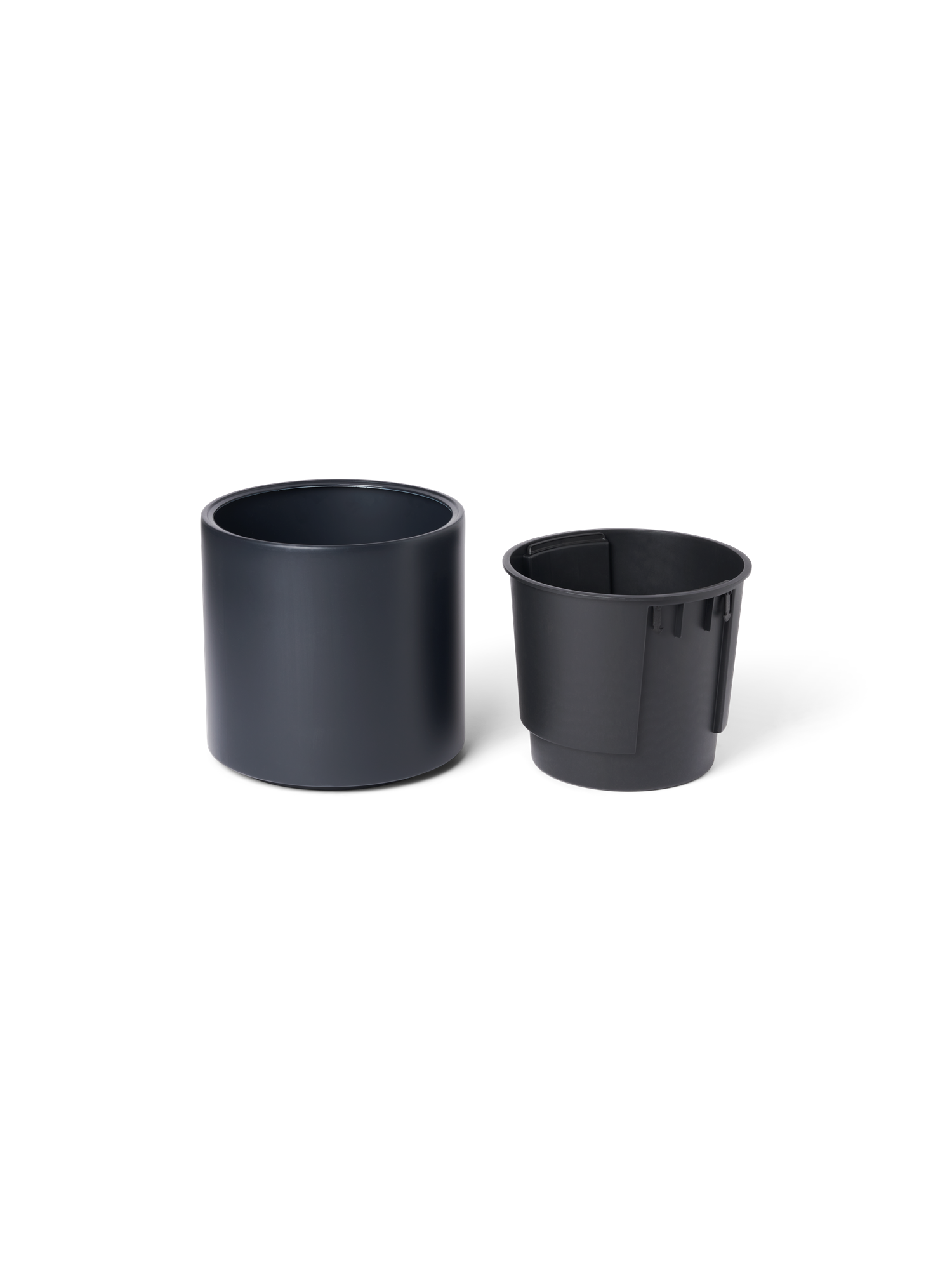 Urtepotte Heos Ø29,8 cm | Ø29,8 x 29 cm. 19/10 L. | Anthracite | Prosperplast