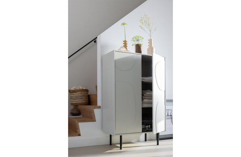 WOOOD Cadiz opbergkast 40x85 Mist