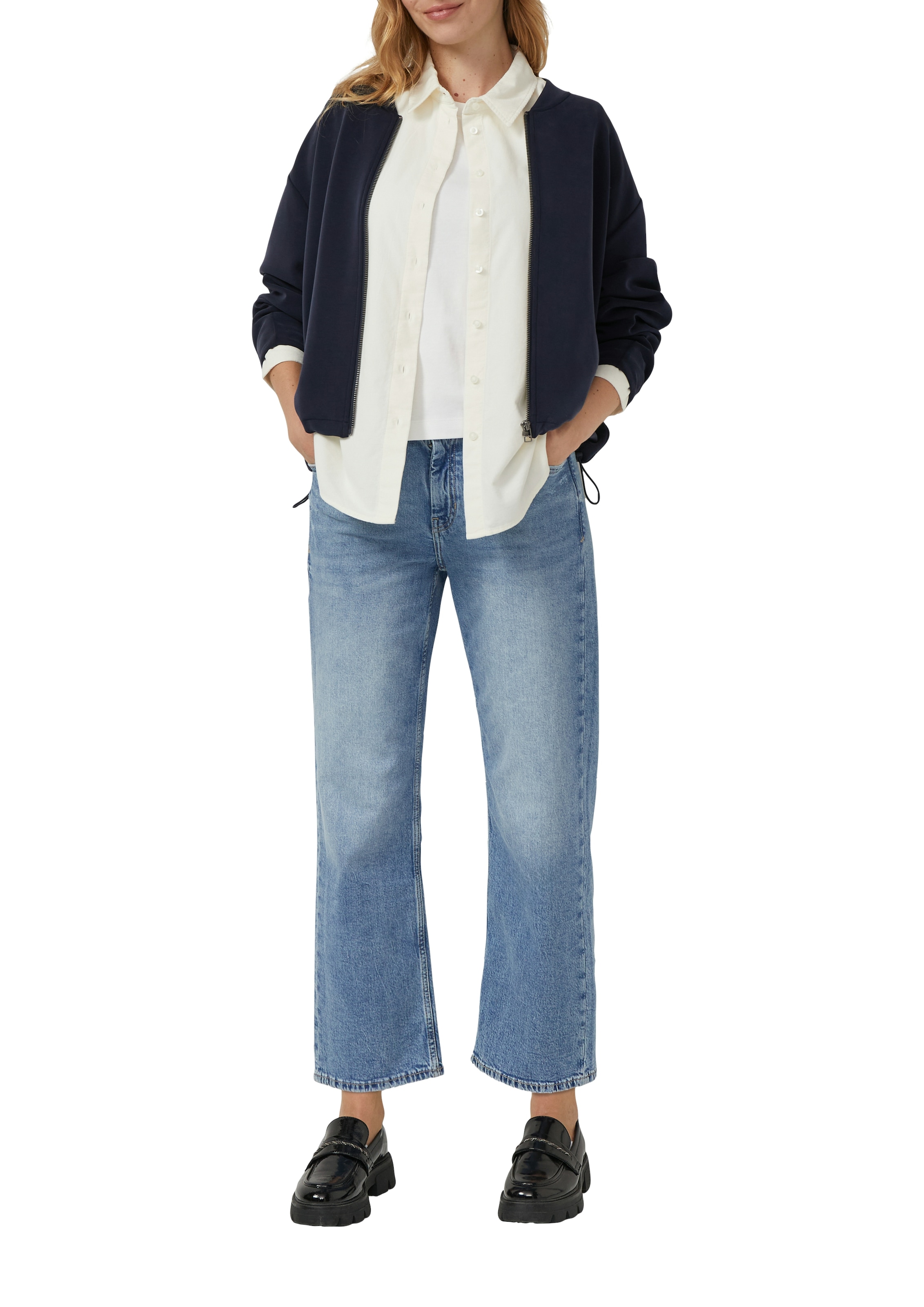 s.Oliver Hemdbluse , aus Feincord, Relaxed Fit