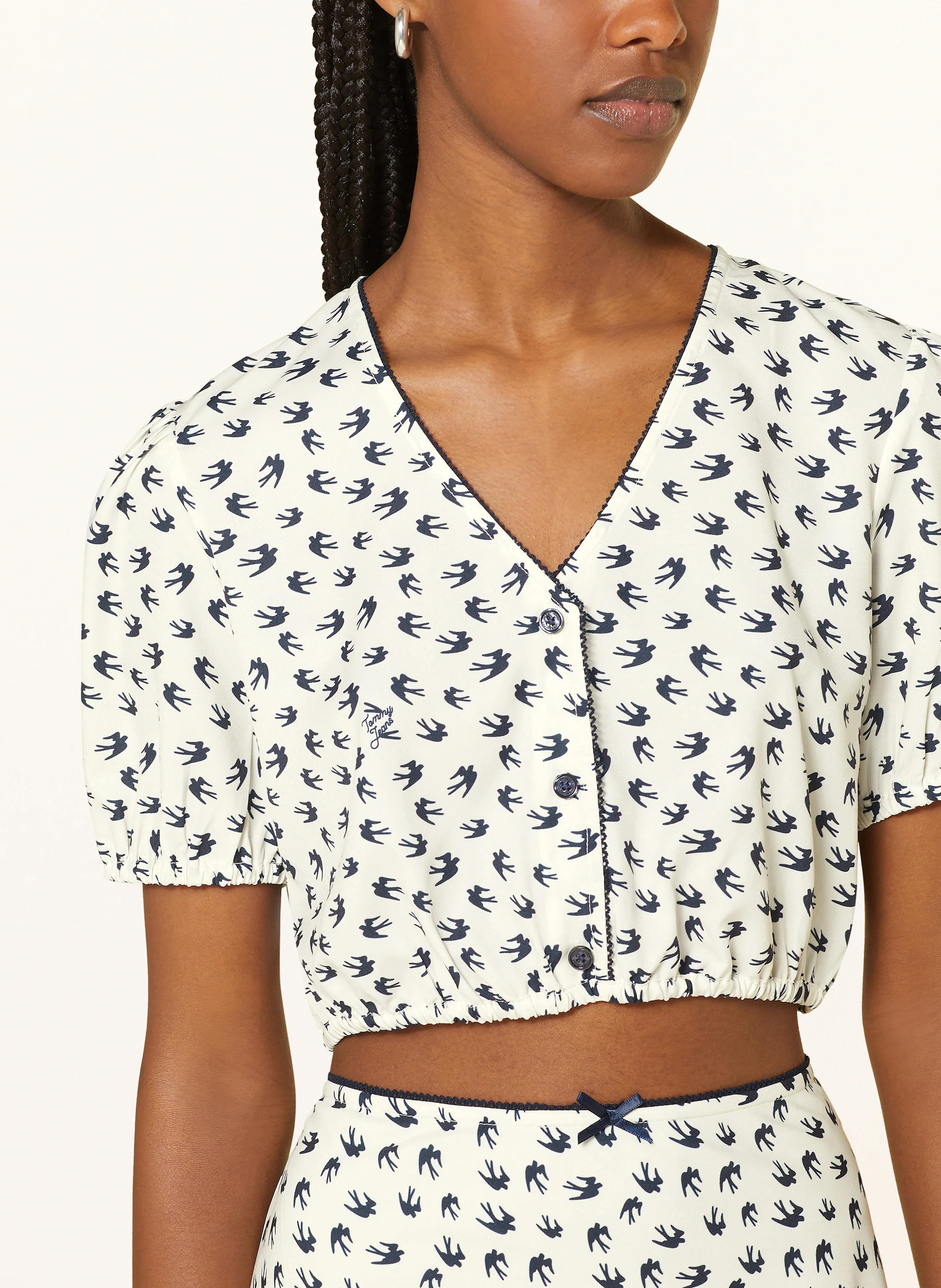 TOMMY JEANS Cropped-Bluse