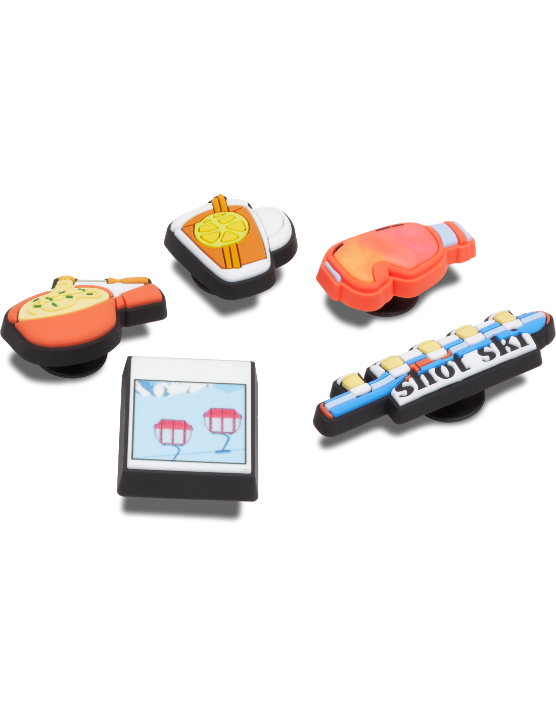 crocs Jibbitz apres food and drink 5 pack