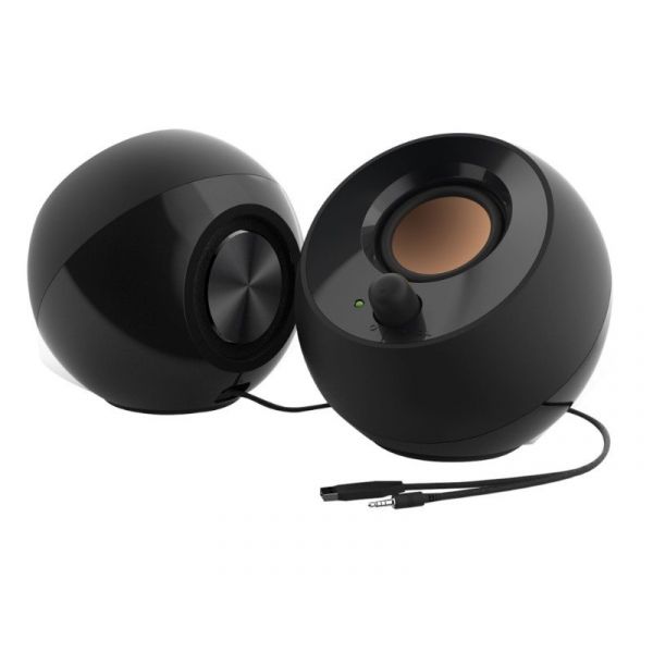 Creative Coluna Pebble 2.0 Usb Black - 51MF1680AA000