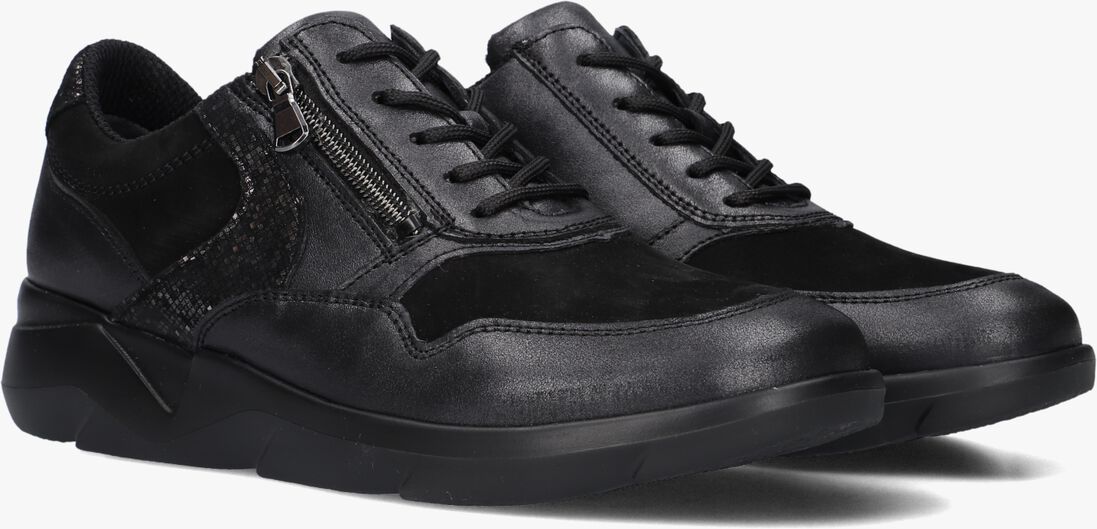 zwarte waldlaufer lage sneakers k funky