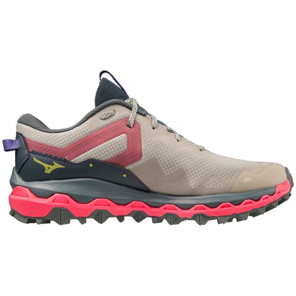 Chaussure trail MIZUNO WAVE MUJIN 9 W MOONSTRUCK/STORMY WEATHER/HIGH-VIS PINK