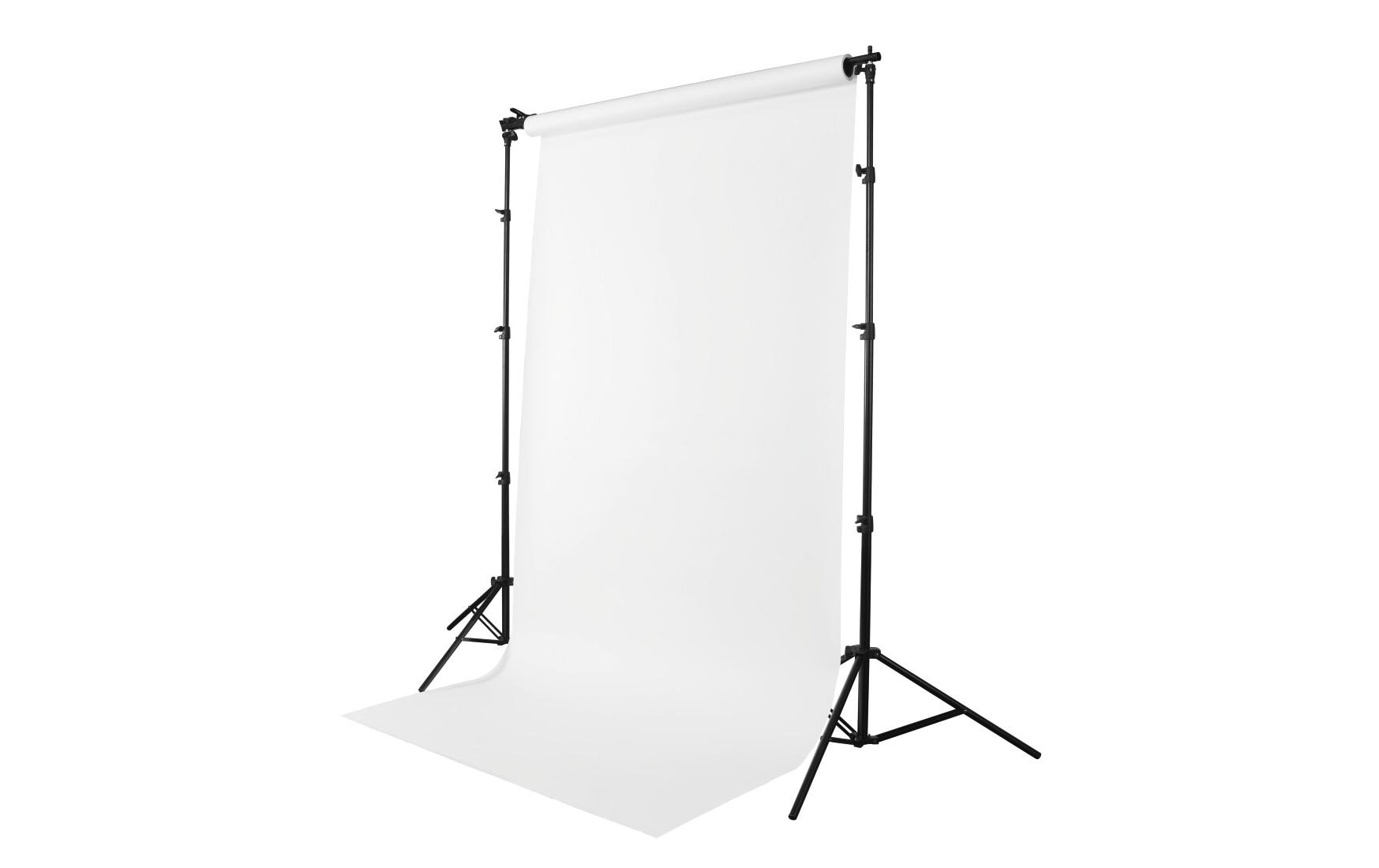 Hintergrundsystem für Studio und unterwegs, 158-295 cm<br>Foto-Hintergrundsystem für Studio und unterwegs, 158-295 cm, ausziehbar