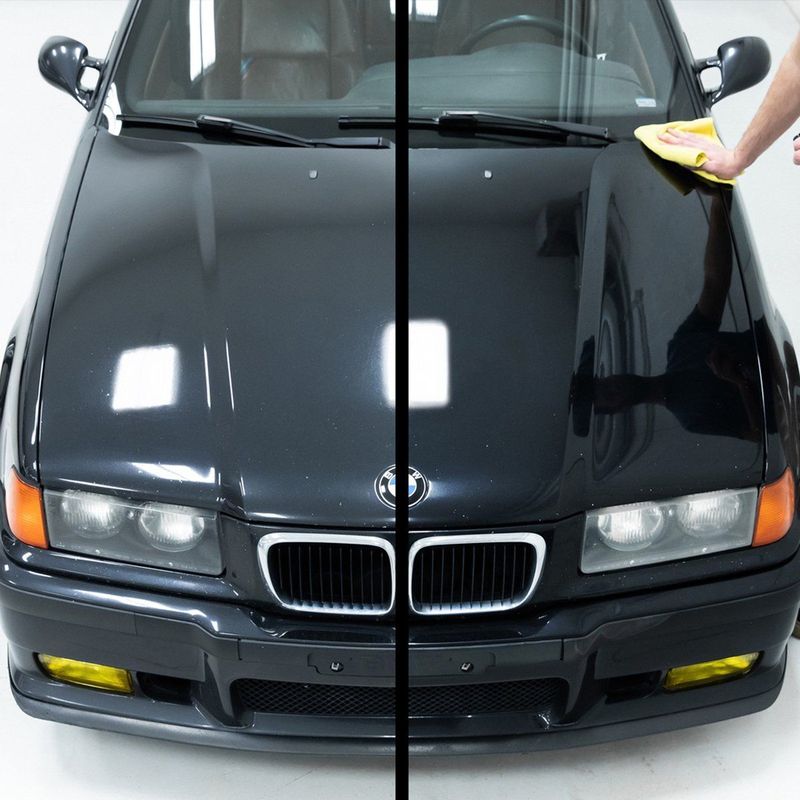 Turtle Wax - Hybrid Jet Black Spray Polish - 500ml - Kleur Verrijkte Formule