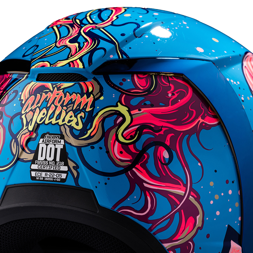Icon - Casque Airform Jellies™ Bleu / Rose