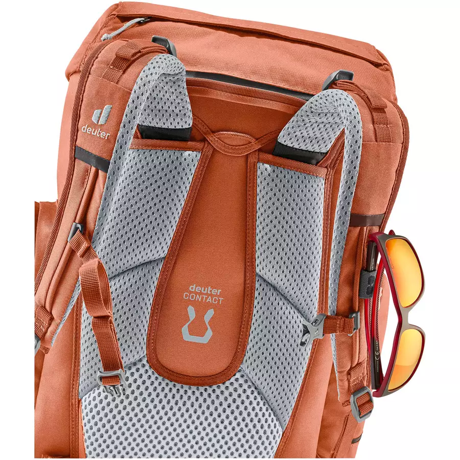 Deuter School Scula - Schulrucksack 49 cm chestnut-blush micado