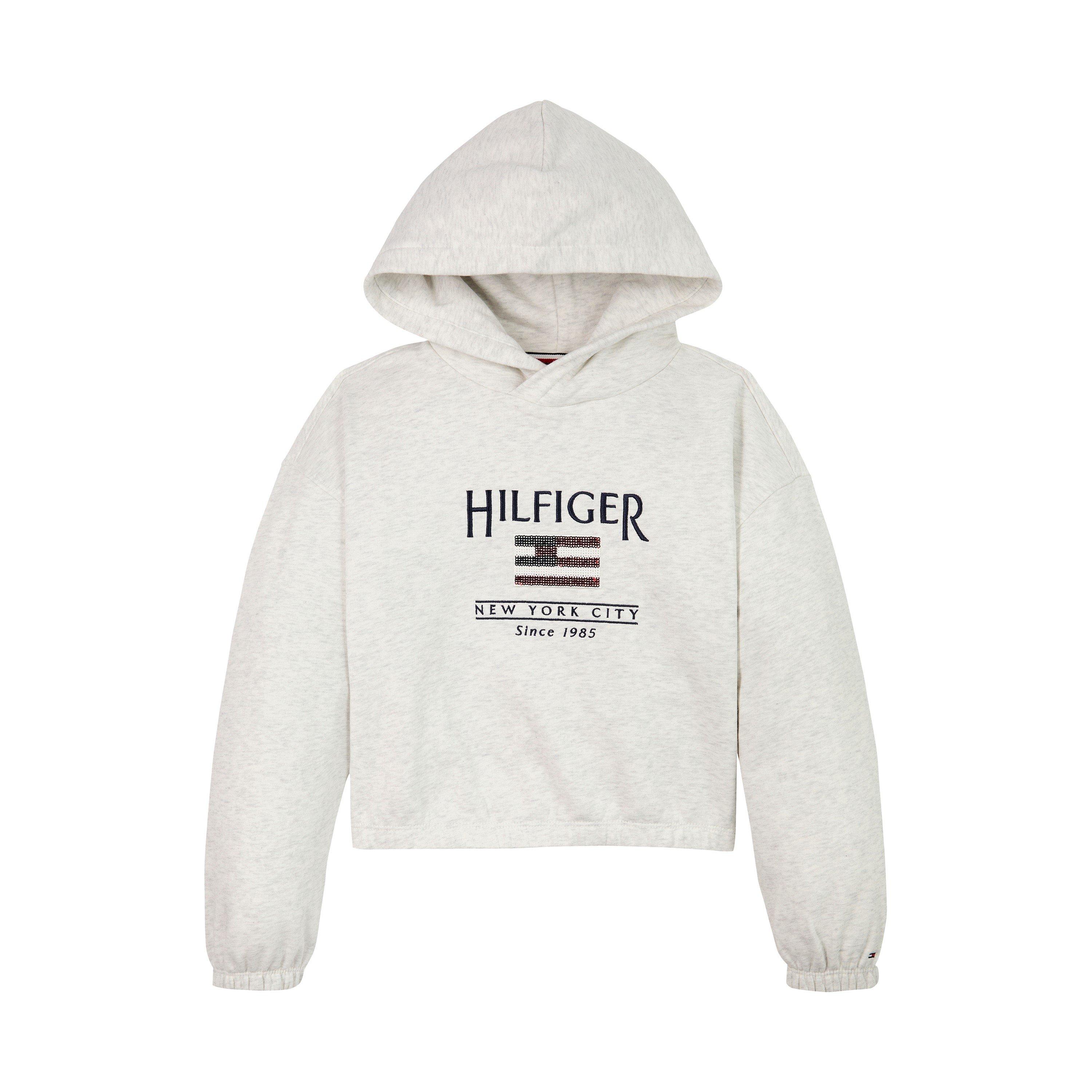 Tommy Hilfiger HILFIGER SEQUIN FLAG HOODIE