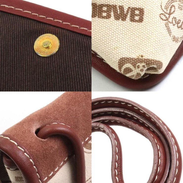 Loewe Vintage Loewe Crossbody Bag Brown