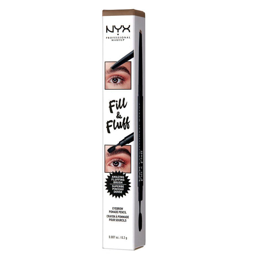 NYX Professional Makeup Fill & Fluff Eyebrow Pomade Pencil Taupe 0,2g
