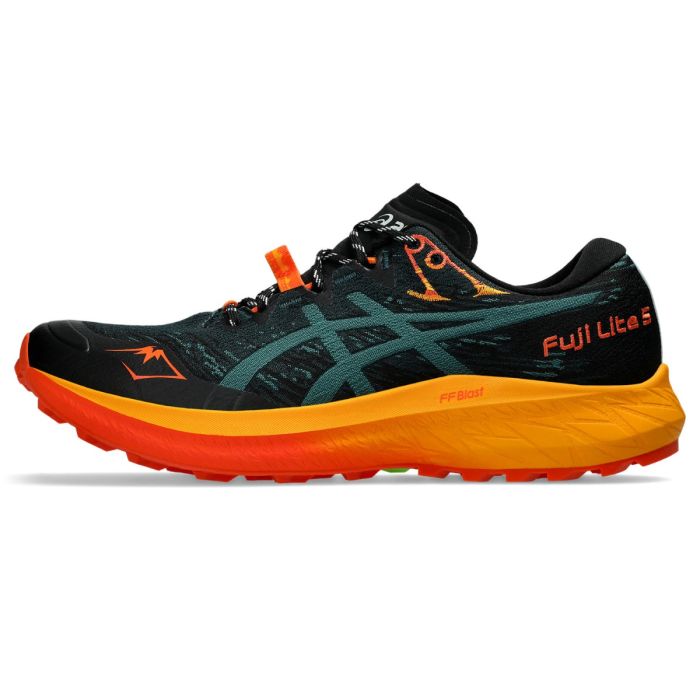 Asics Herre Trailsko Fuji Lite 5 Sort