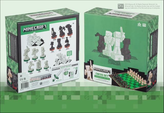Minecraft skaksæt