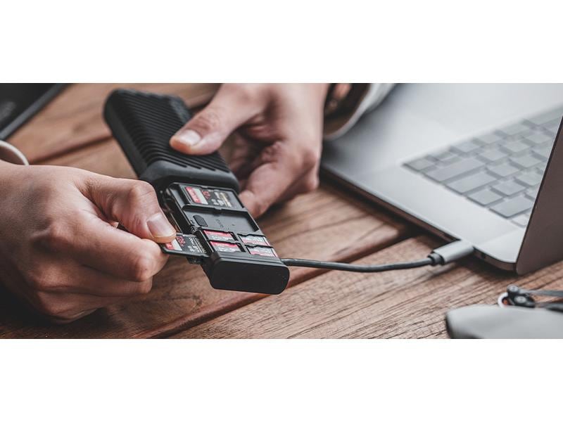 PGYTECH Card Reader Extern CreateMate Case High-speed Gehäuse für Hochgeschwindigkeits-Kartenleser